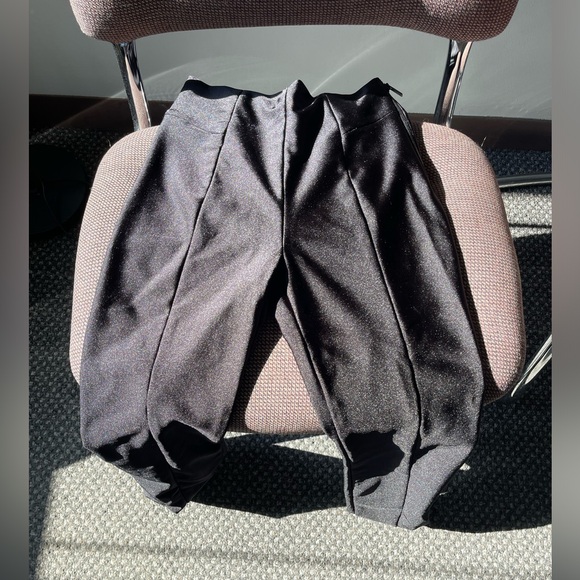 Good American The High Rise Boss Disco Pants size 2 - Picture 3 of 9